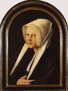 Portræt af Agatha van Schoonhoven, 1529